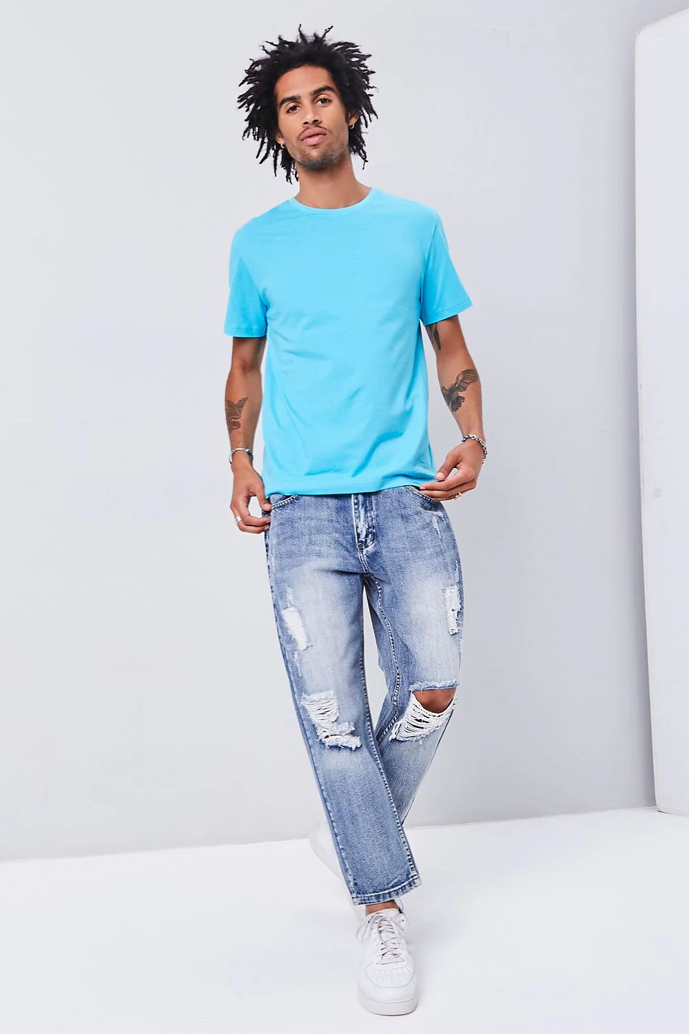Basic Organically Grown Cotton Tee - Image 27