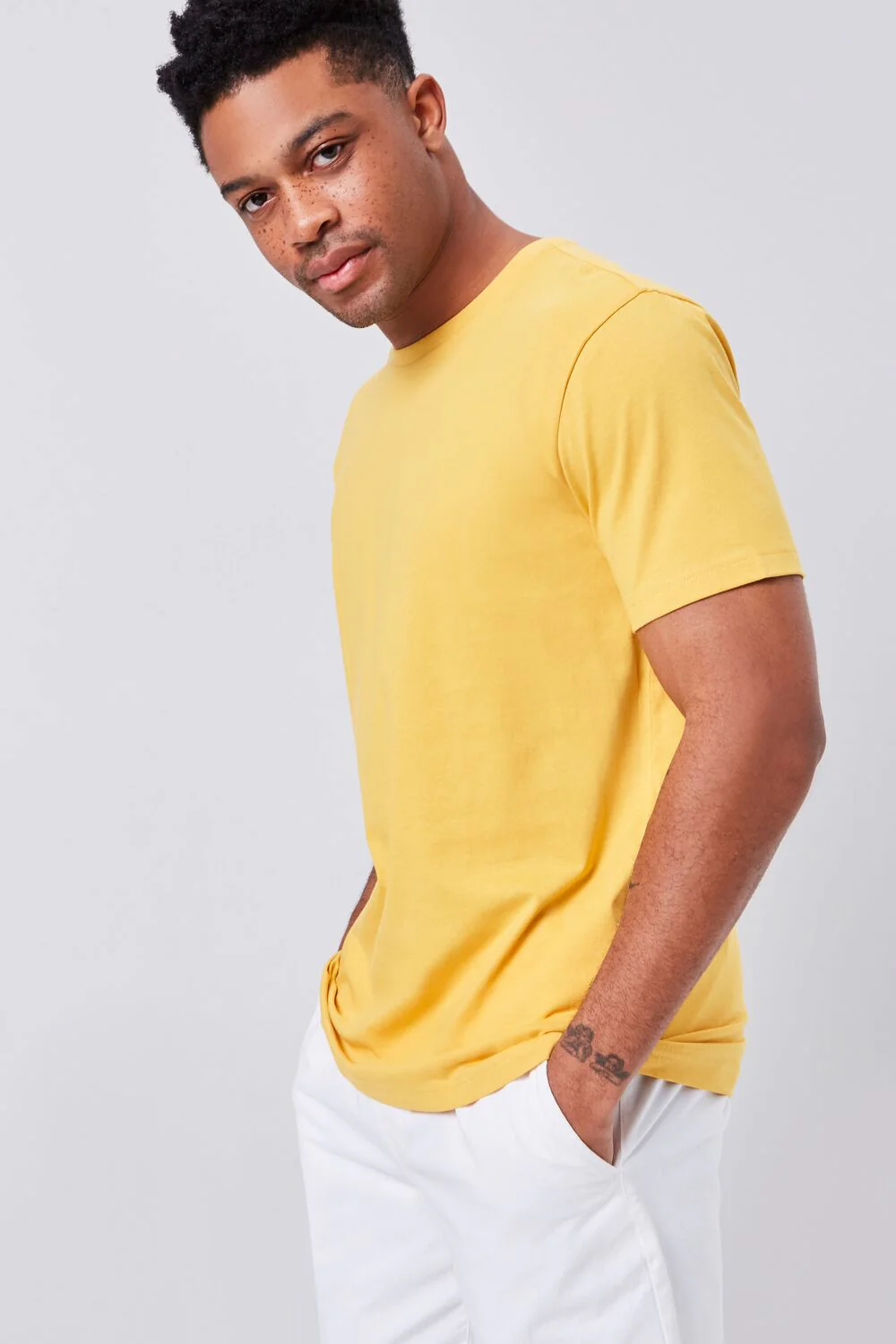 Basic Organically Grown Cotton Tee - Image 5