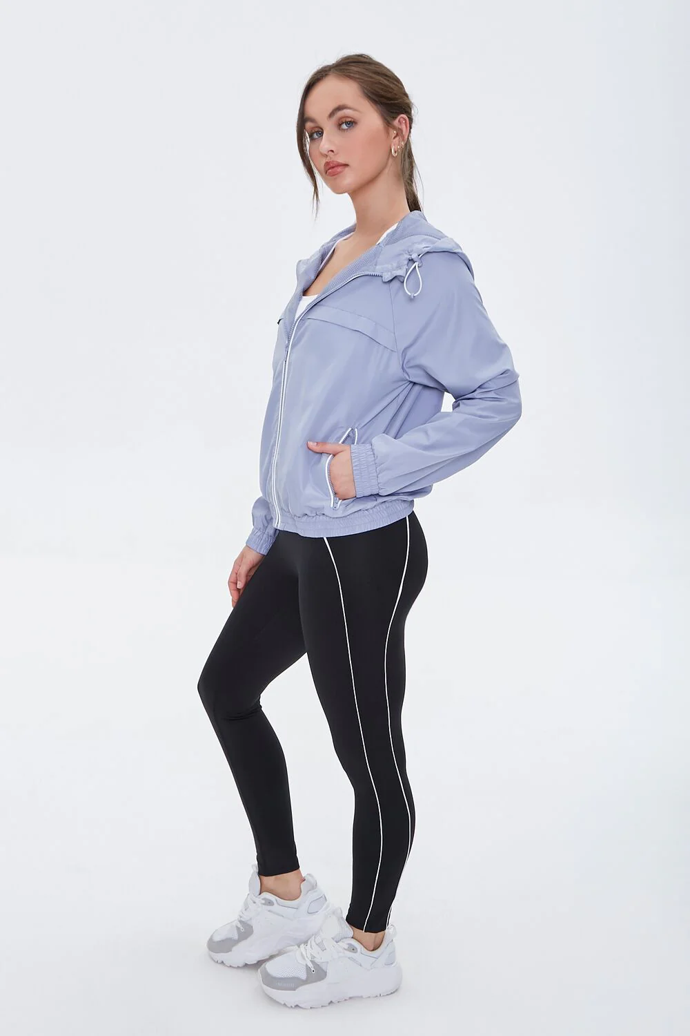 Active Piped-Trim Leggings - Image 5