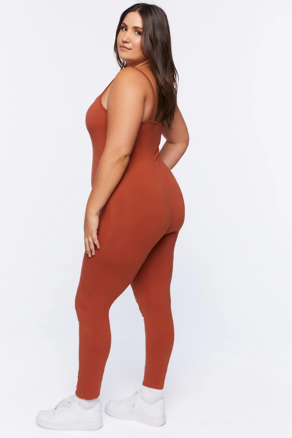 Plus Size Fitted Cami Jumpsuit - Image 2