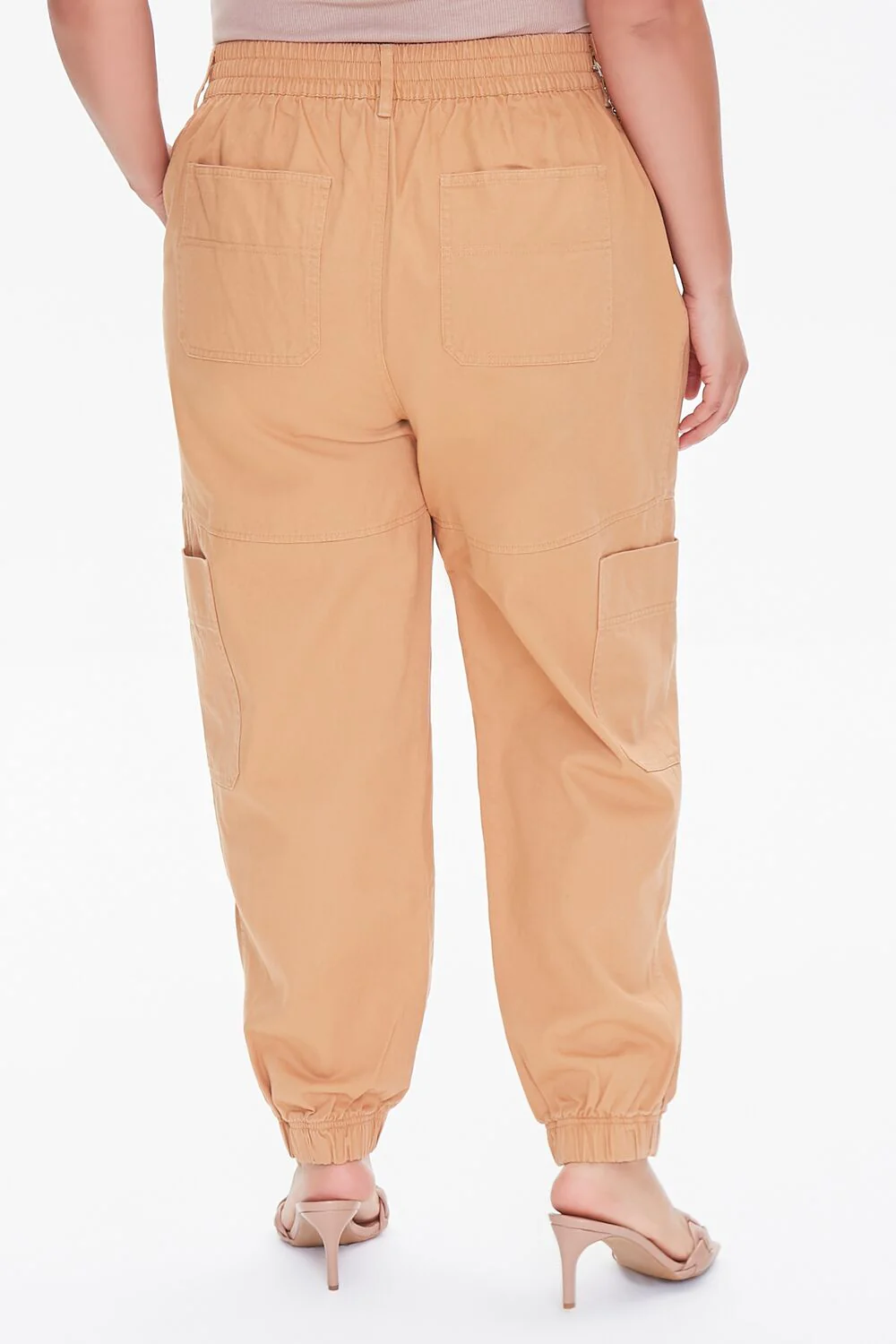 Plus Size Wallet Chain Joggers - Image 4