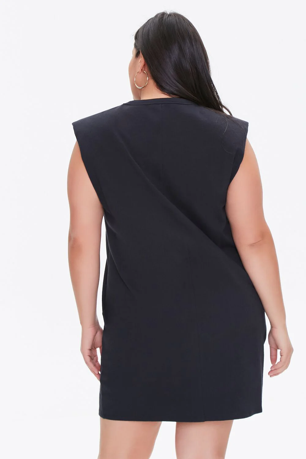 Plus Size T-Shirt Mini Dress - Image 3