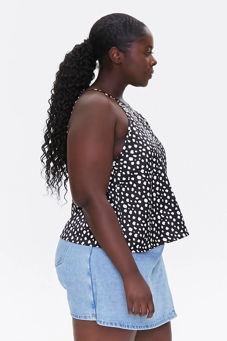 Plus Size Spotted Cami - Image 2
