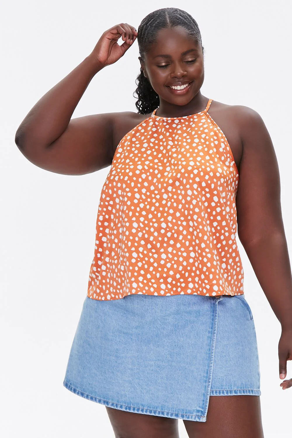 Plus Size Spotted Cami - Image 6