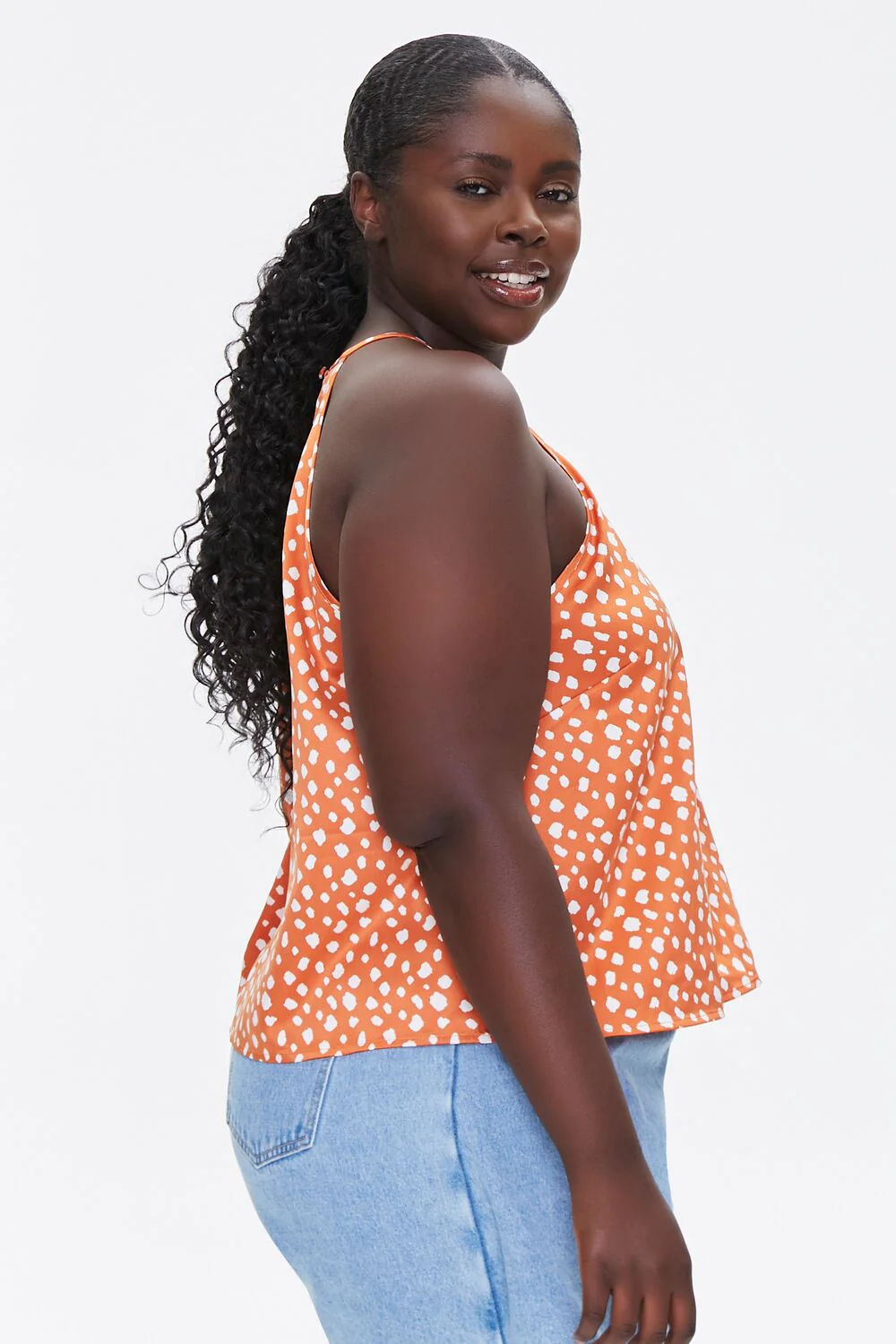 Plus Size Spotted Cami - Image 7