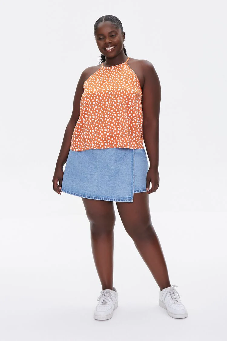 Plus Size Spotted Cami - Image 9