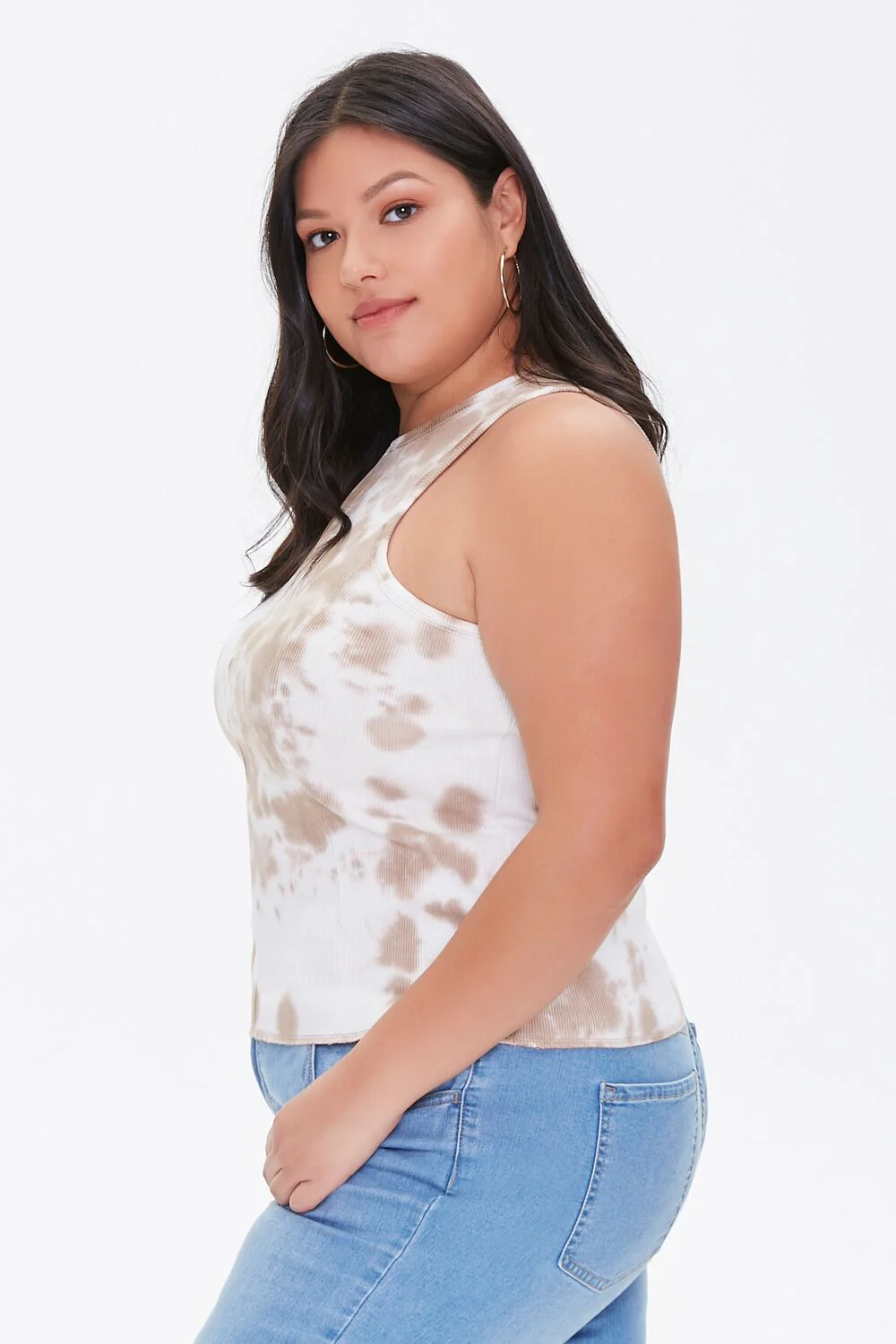 Plus Size Cloud Wash Tank Top - Image 2