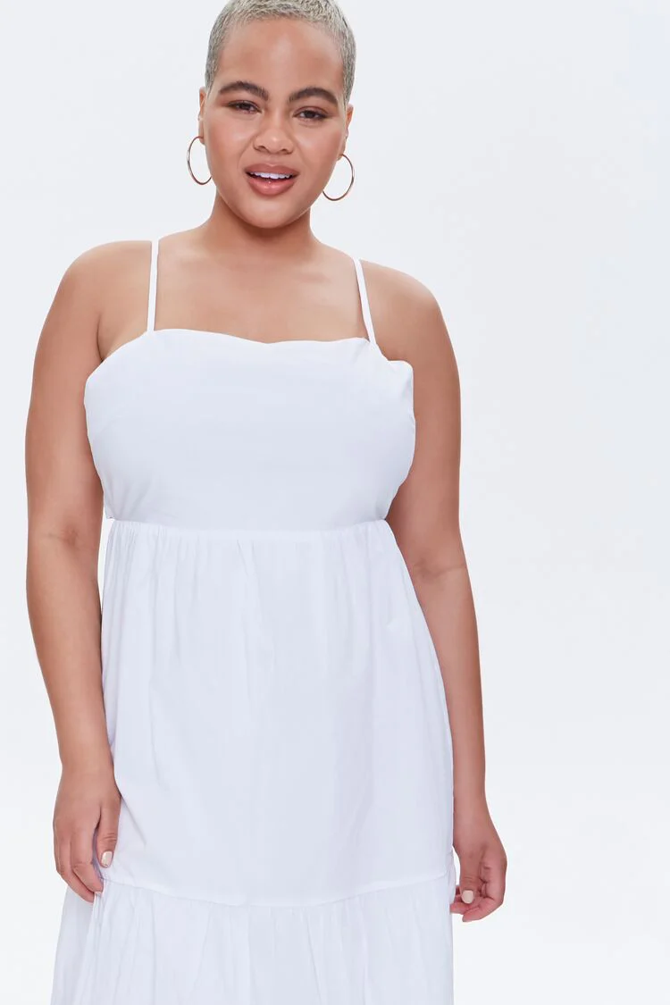 Plus Size Knotted Cutout Dress - Image 4