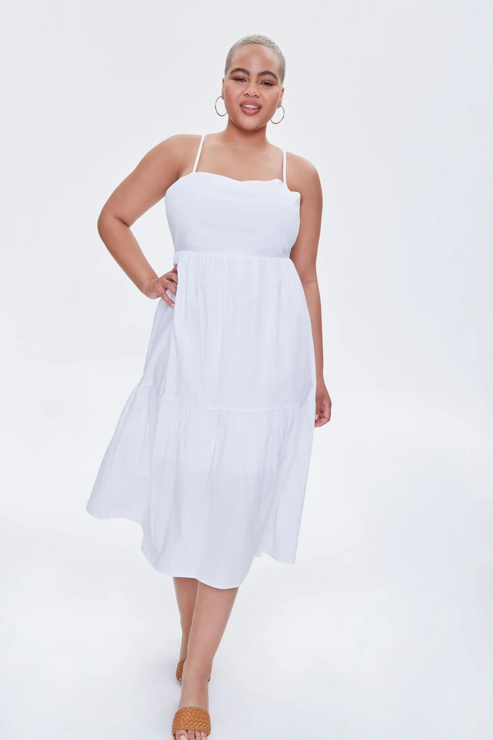 Plus Size Knotted Cutout Dress - Image 5