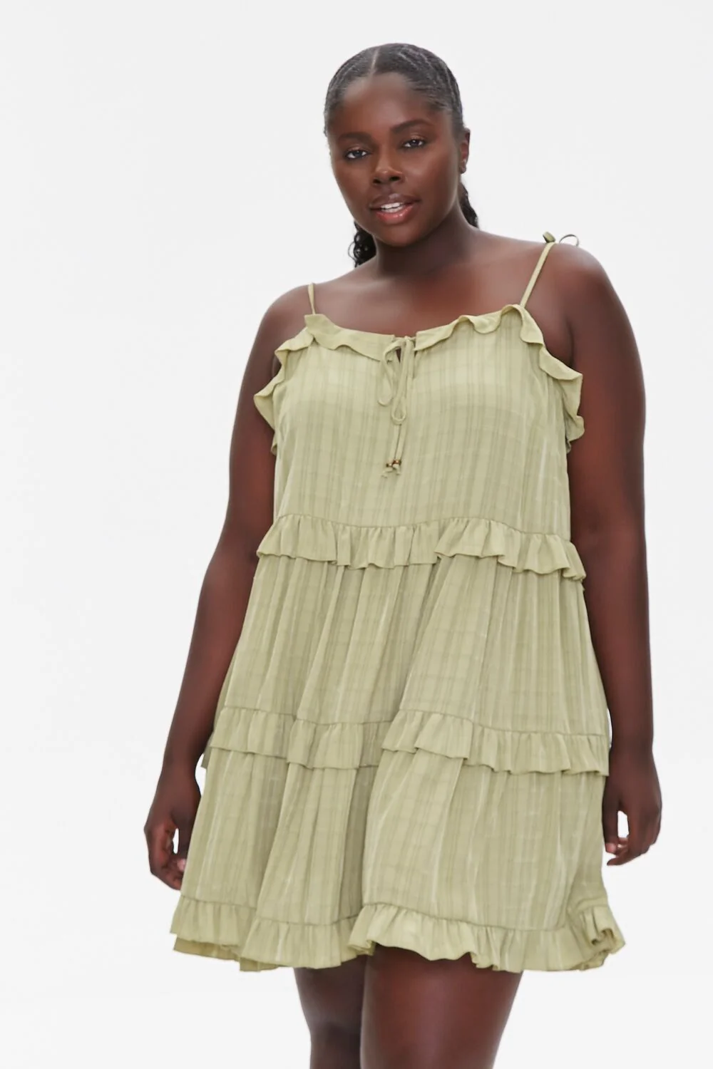 Plus Size Tiered Cami Dress - Image 6