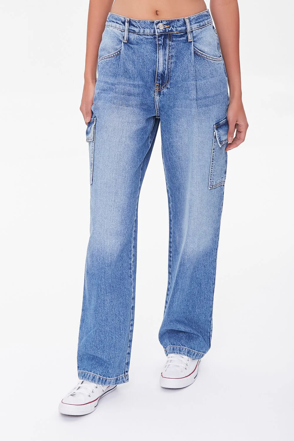 Cargo Straight-Leg Jeans - Image 2