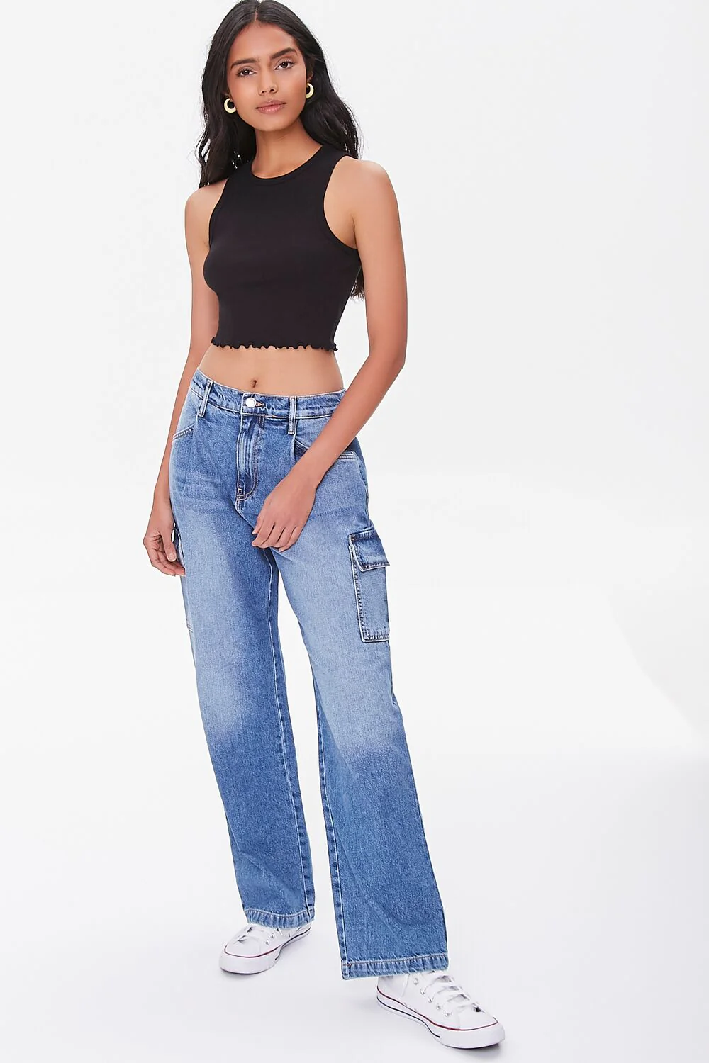 Cargo Straight-Leg Jeans - Image 5