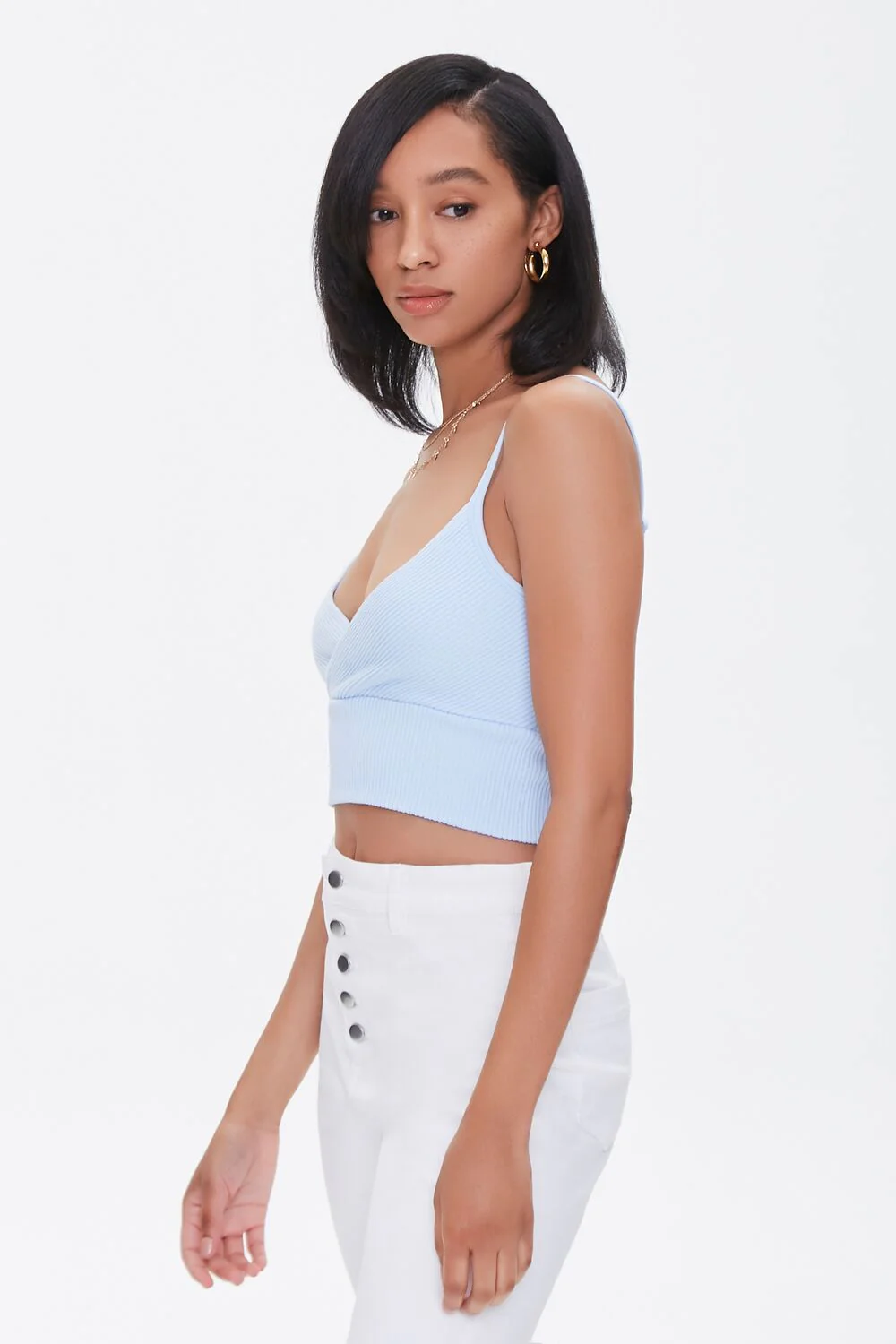 Surplice Cropped Cami - Image 2