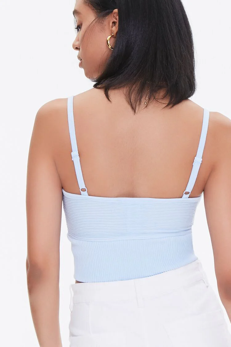 Surplice Cropped Cami - Image 3