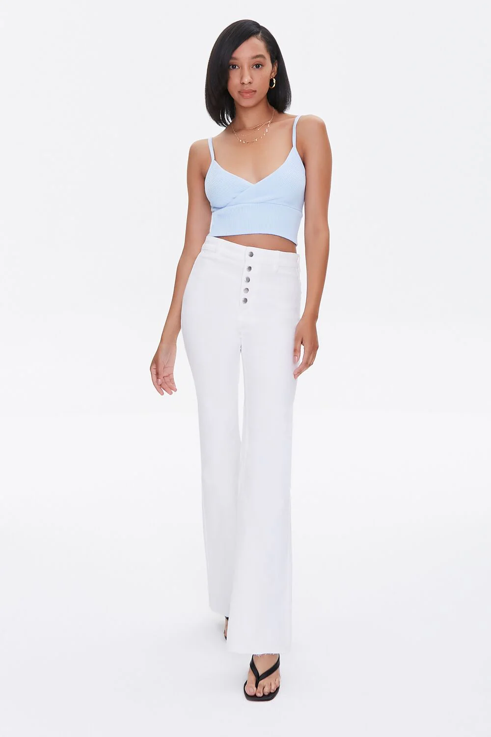 Surplice Cropped Cami - Image 4