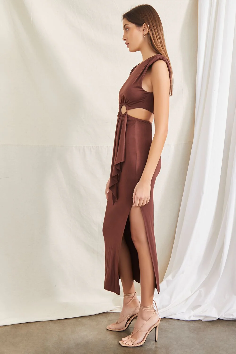O-Ring Cutout Maxi Dress - Image 2