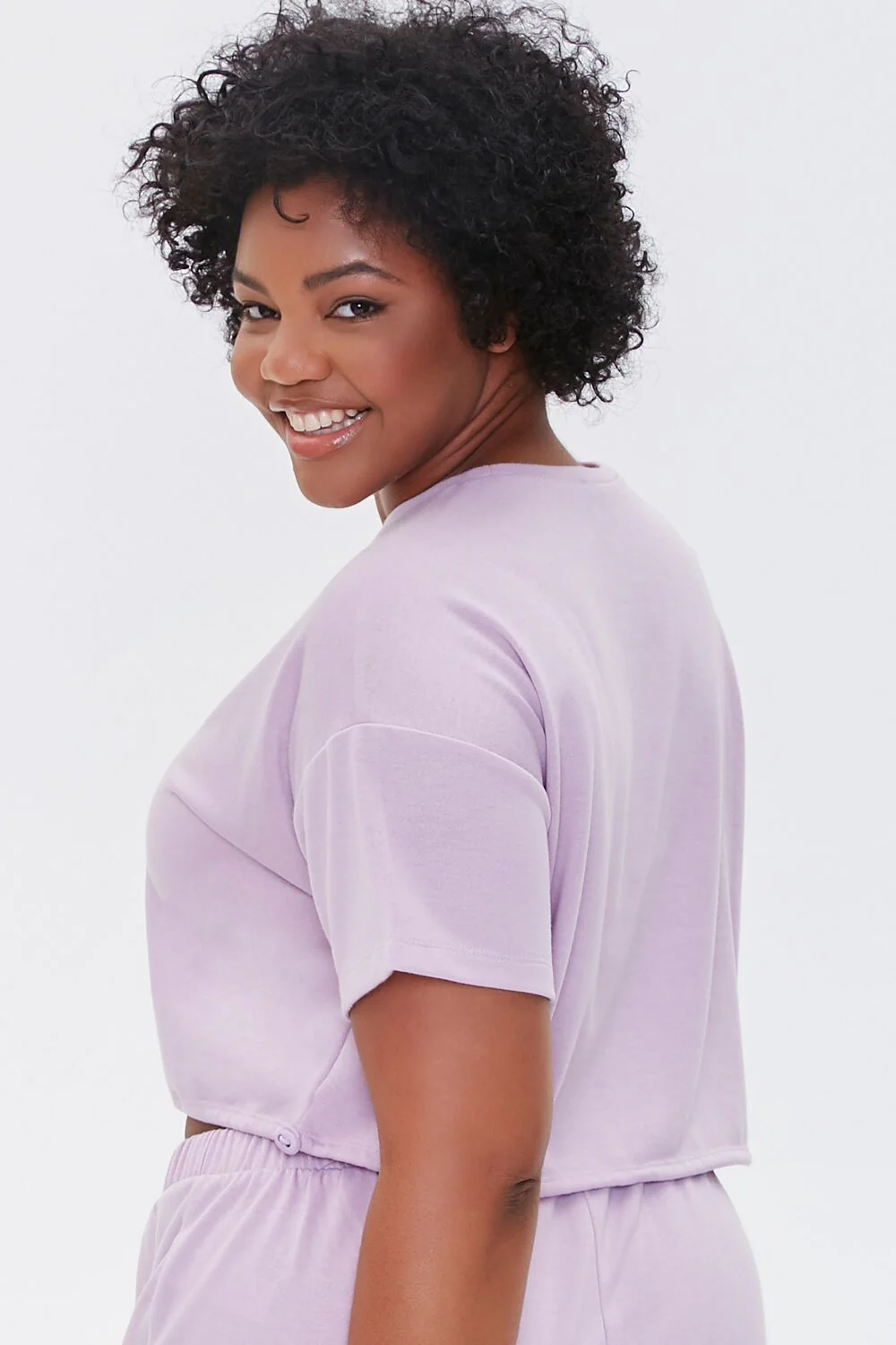 Plus Size French Terry Tee - Image 2