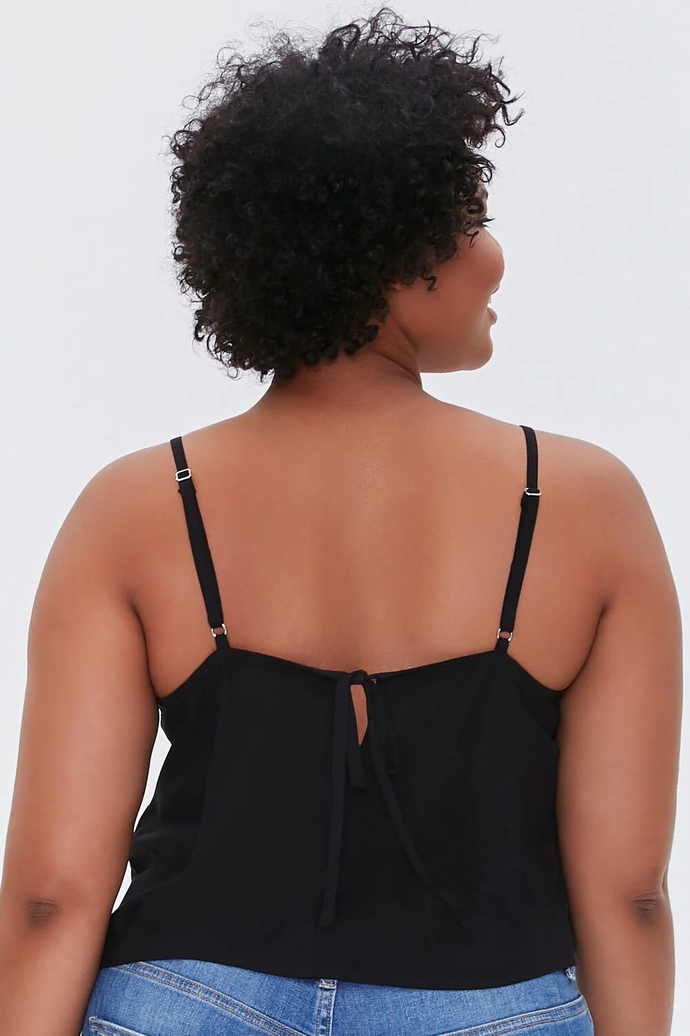 Plus Size Lace-Trim Cami - Image 3
