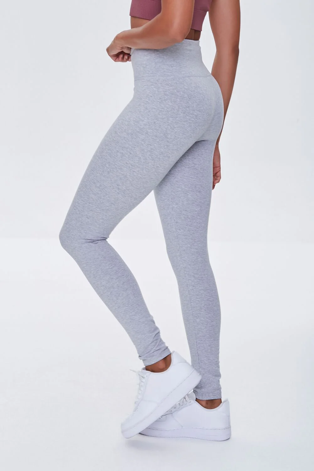 Active Heathered Leggings - Image 3