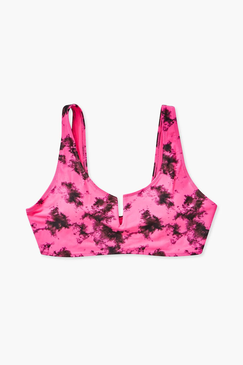 Plus Size Tie-Dye Bikini Top - Image 4
