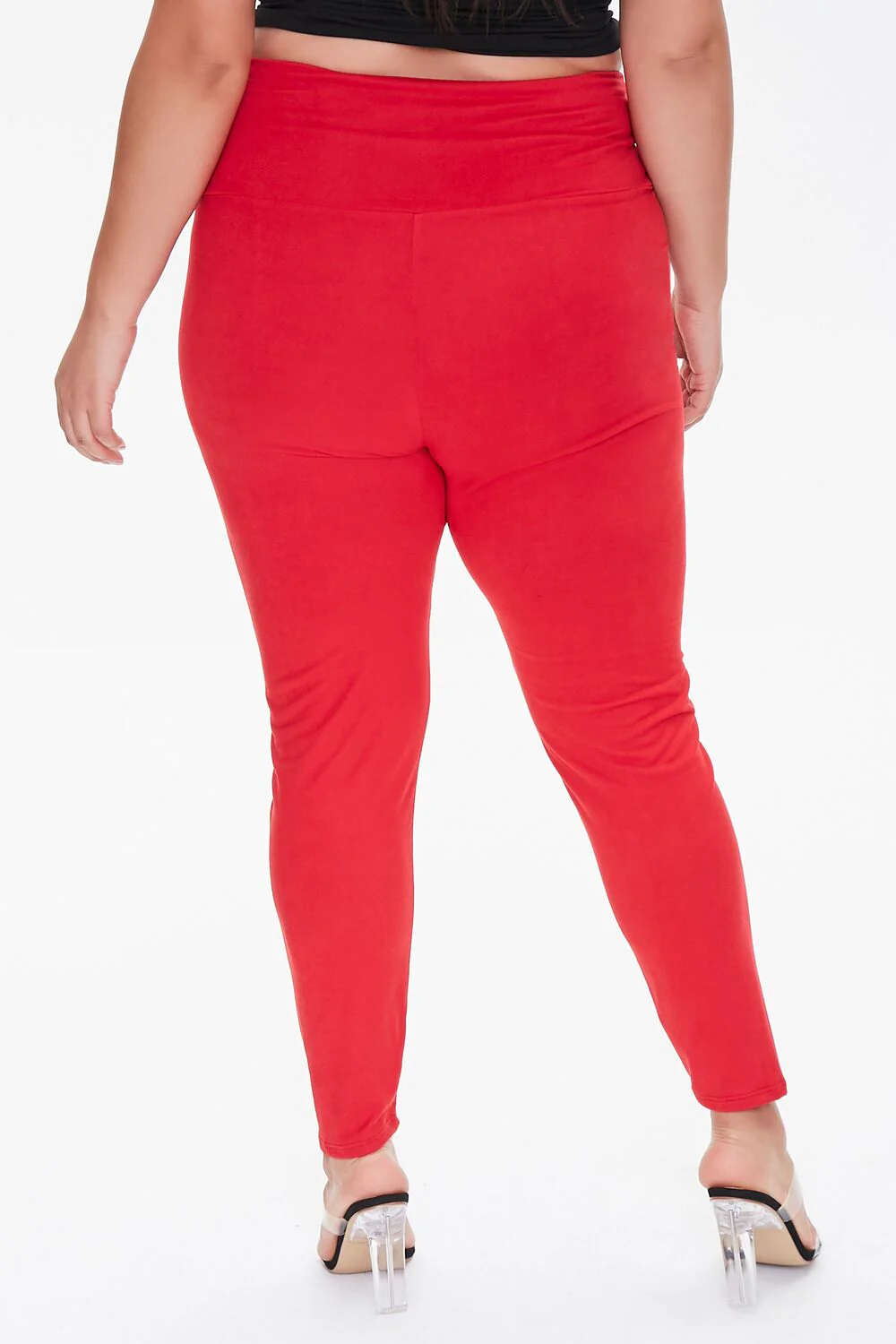 Plus Size Drawstring Leggings - Image 4