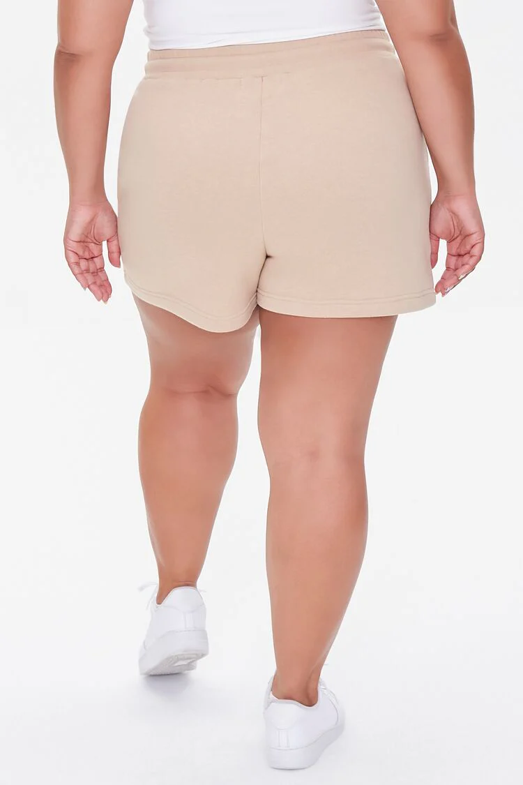 Plus Size French Terry Shorts - Image 4