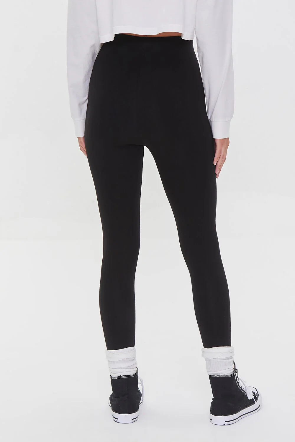 Basic High-Rise Leggings - Image 4