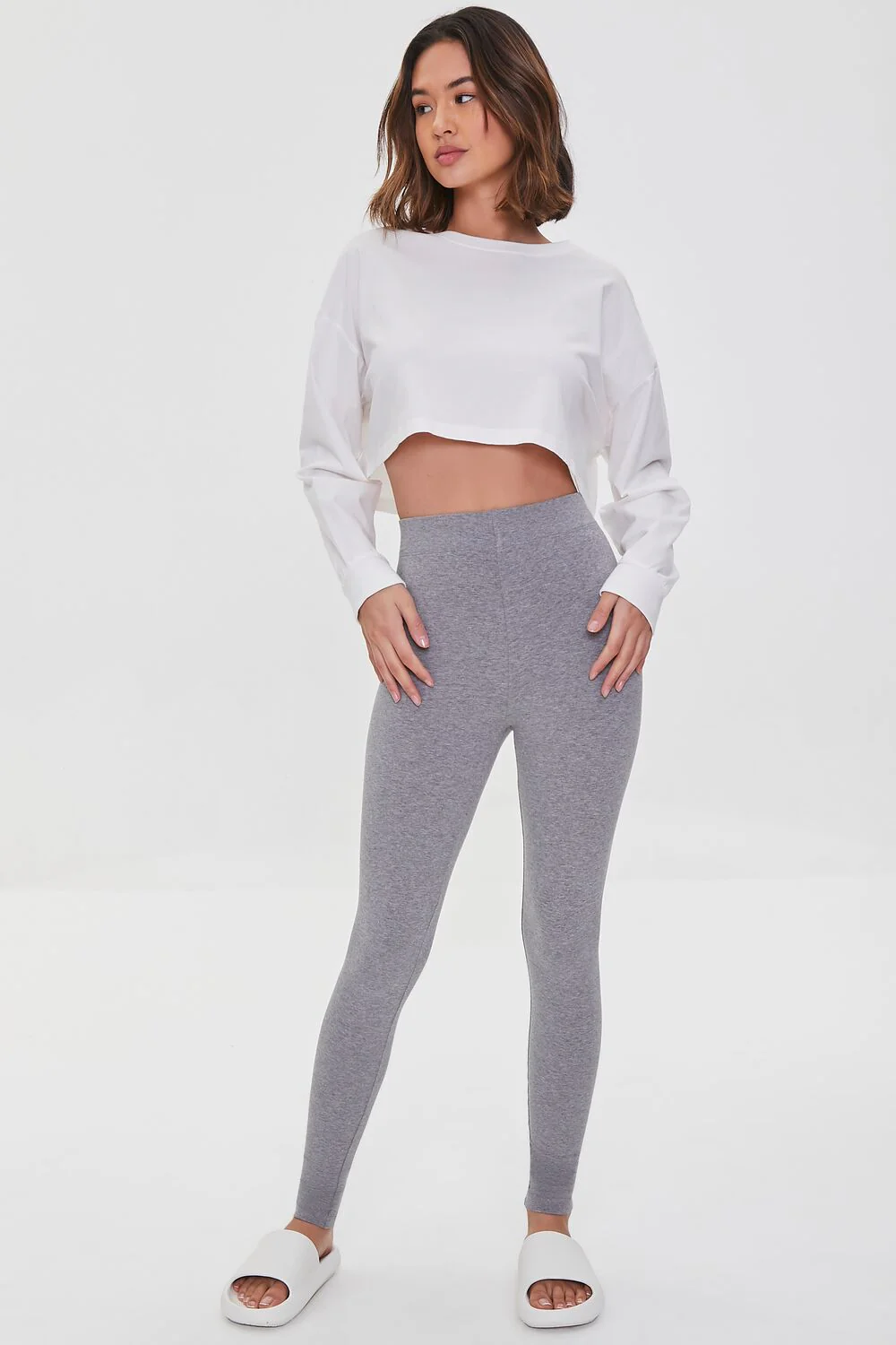 Basic High-Rise Leggings - Image 5
