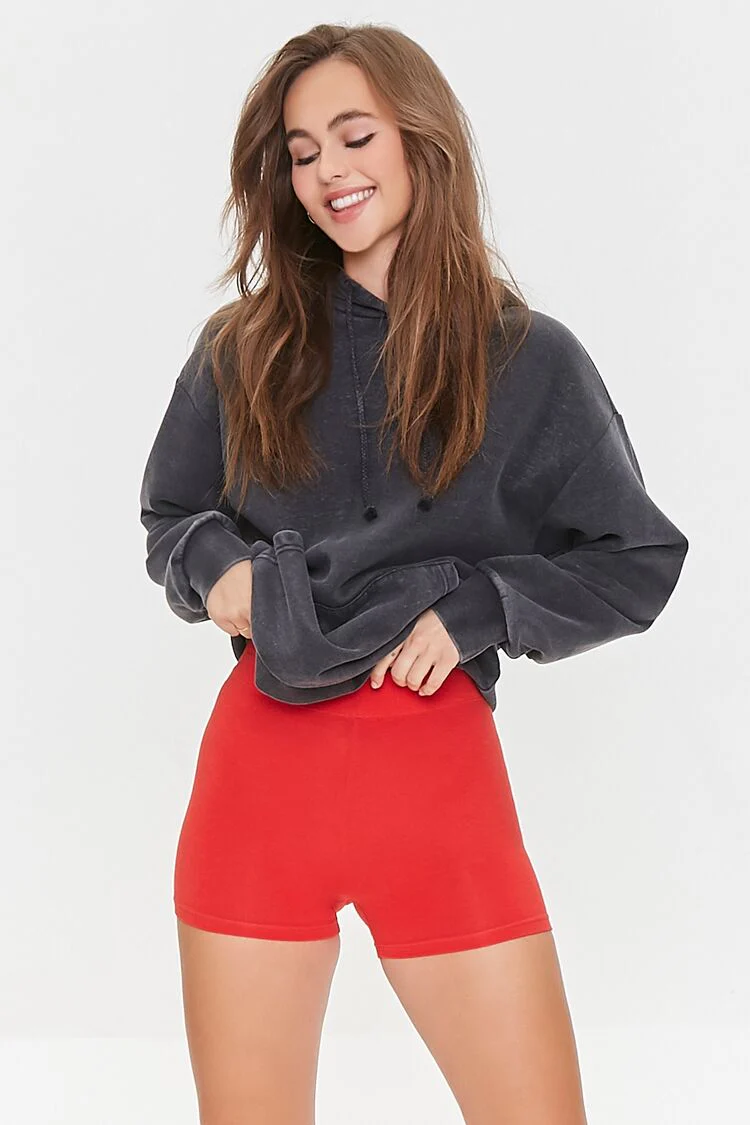 Basic Organically Grown Cotton Hot Shorts - Image 6