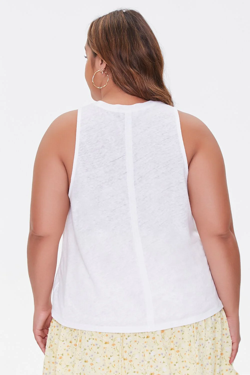 Plus Size Heathered Tank Top - Image 3