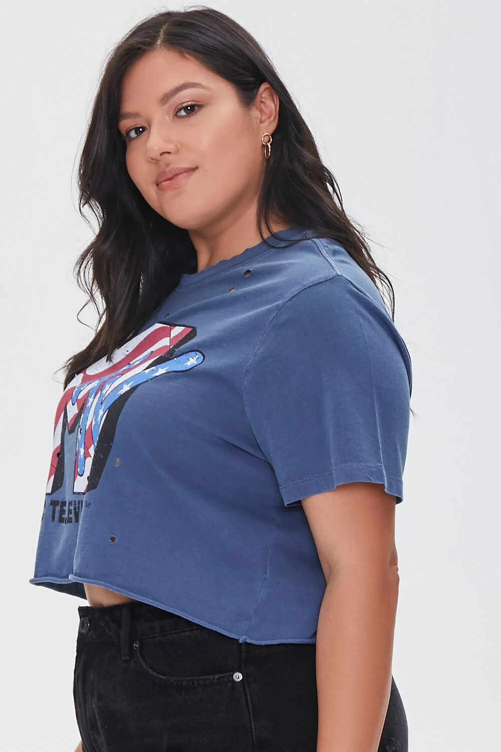 Plus Size MTV Graphic Tee - Image 2