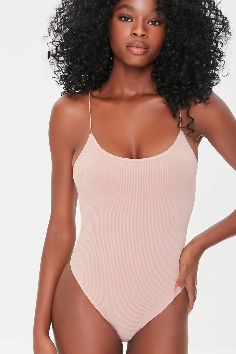 Seamless Ribbed Bodysuit - Image 5