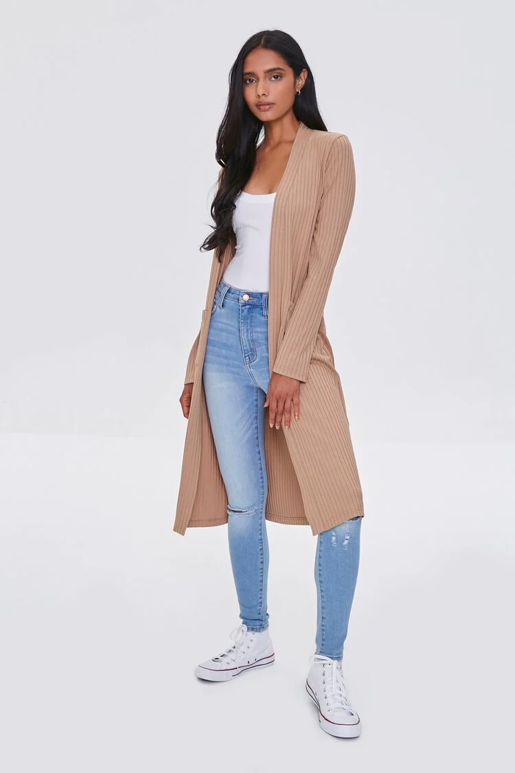 Longline Cardigan Sweater - Image 4