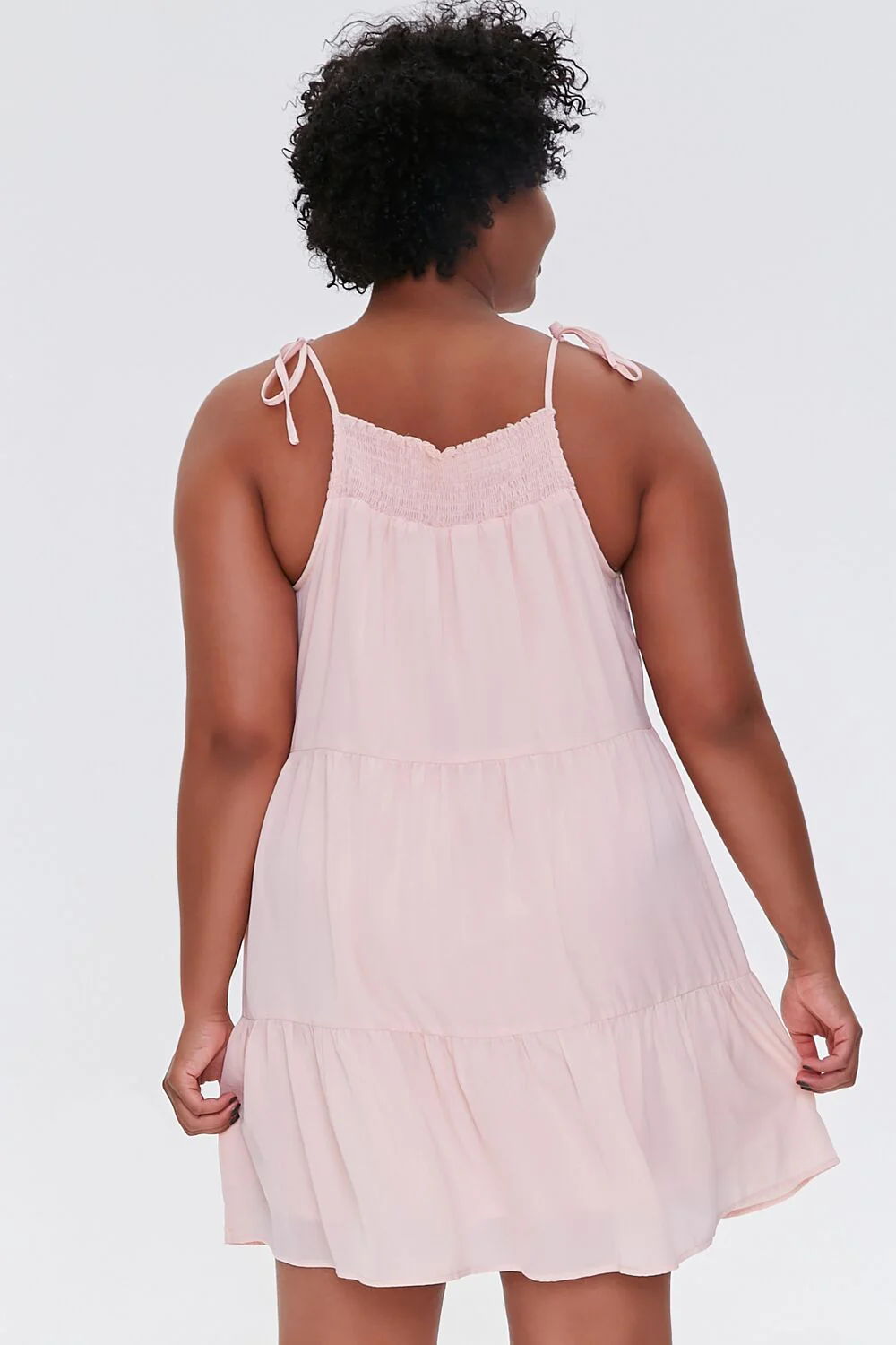 Plus Size Trapeze Mini Dress - Image 3