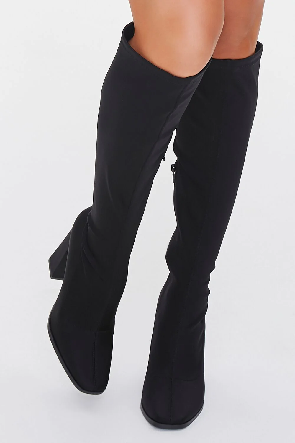 Knee-High Block Heel Boots - Image 4