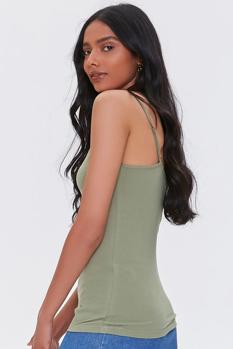 Organically Grown Cotton Basic Cami - Image 2