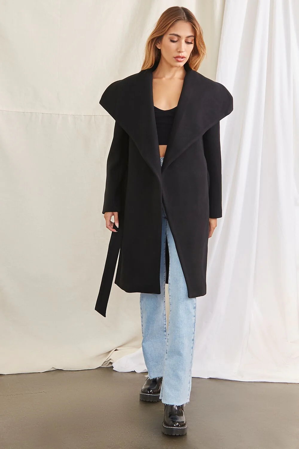 Belted Duster Coat - Image 4