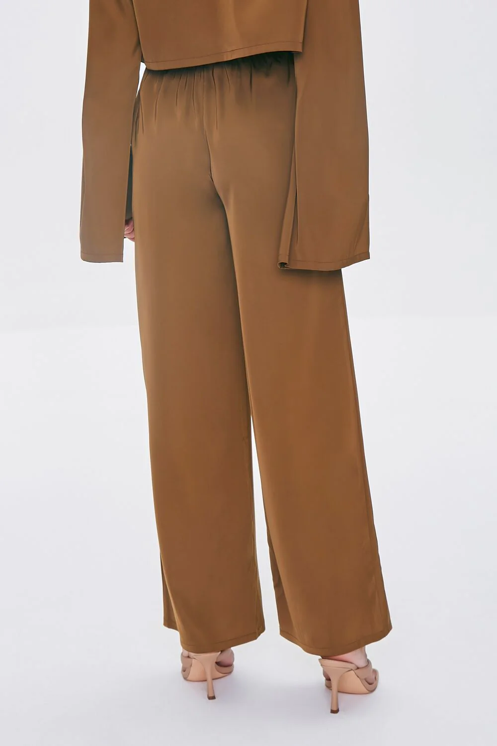 Satin Wide-Leg Pants - Image 4