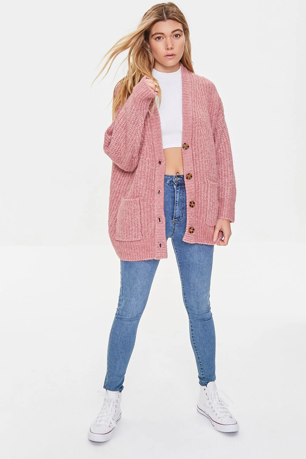Marled Cardigan Sweater - Image 4