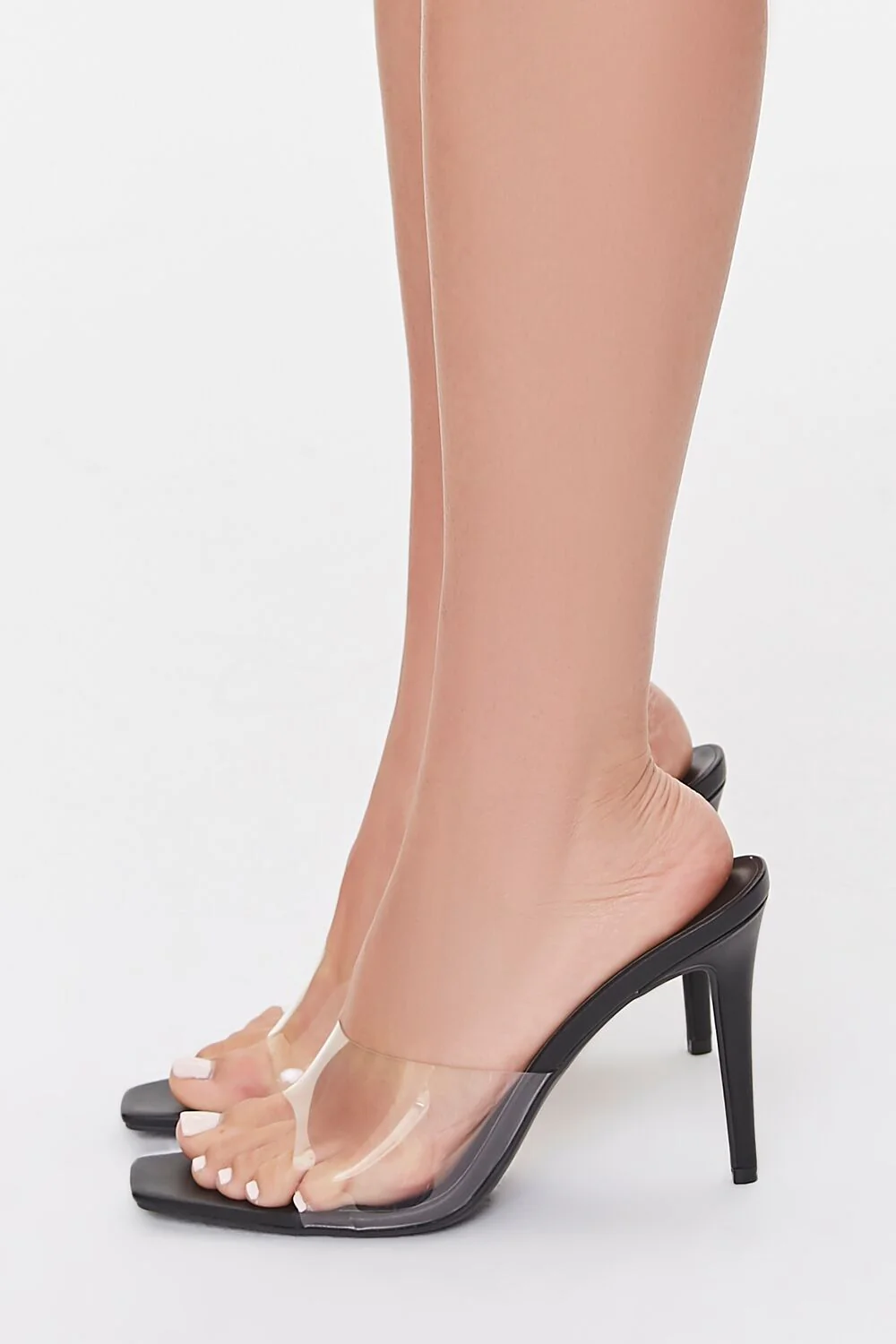 Transparent-Strap Stiletto Heels - Image 2