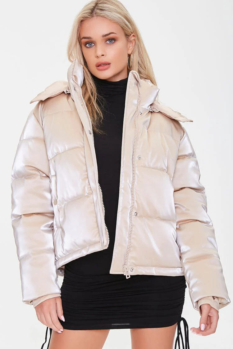 Quilted Puffer Jacket - Image 2
