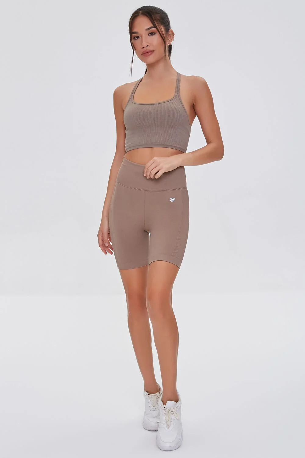 Seamless Caged-Back Sports Bra - Image 4