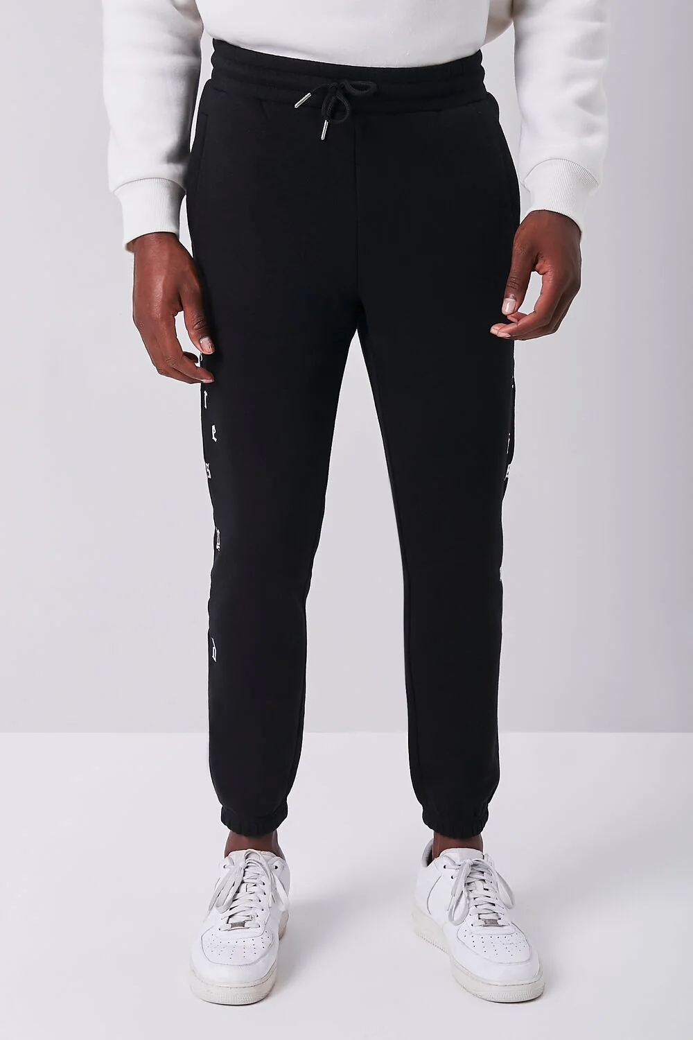 Mind Graphic Fleece Joggers - Image 2
