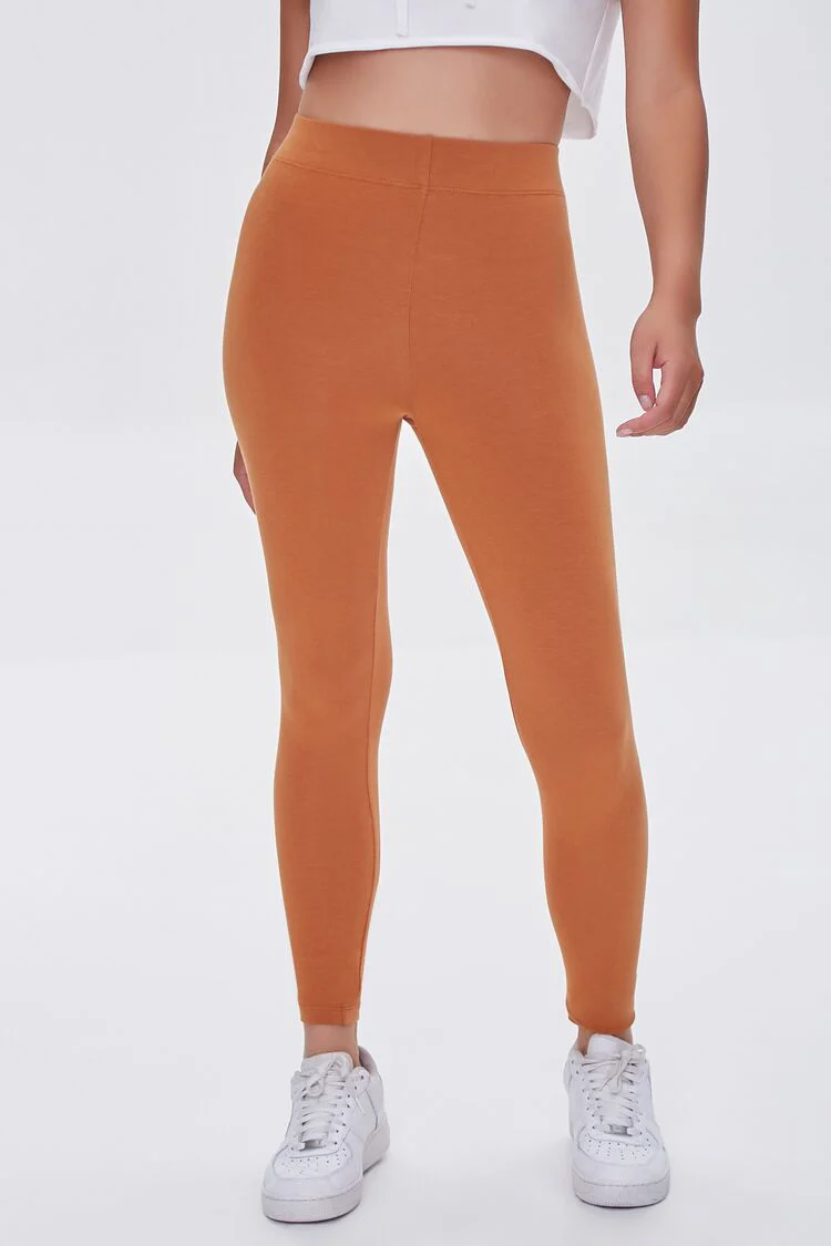 Cotton Basic Leggings - Image 2