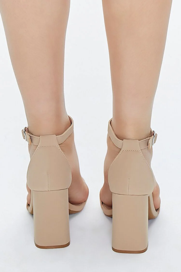 Single-Strap Block Heels - Image 3