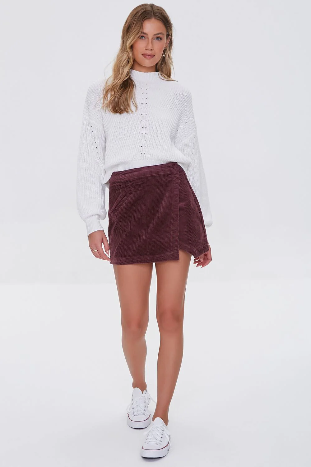 Corduroy Mini Skirt - Image 5