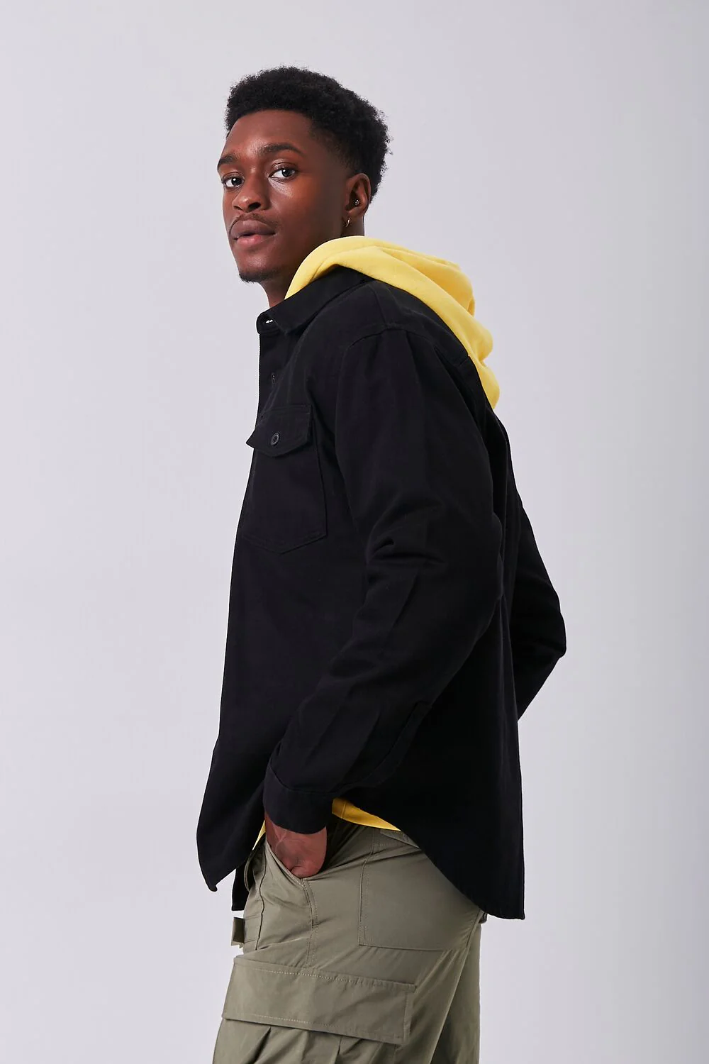 Long Sleeve Dual-Pocket Shirt - Image 2