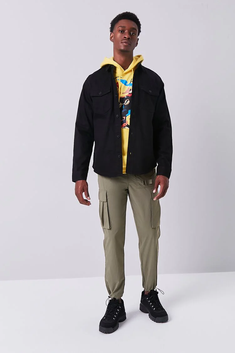 Long Sleeve Dual-Pocket Shirt - Image 4