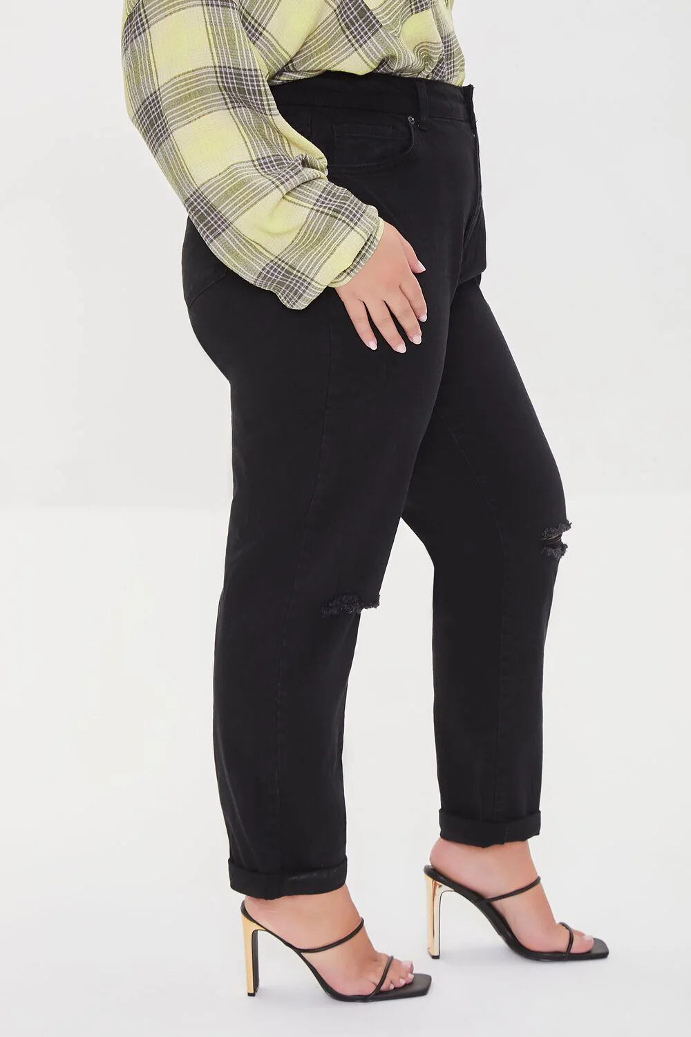 Plus Size Premium Boyfriend Jeans - Image 3