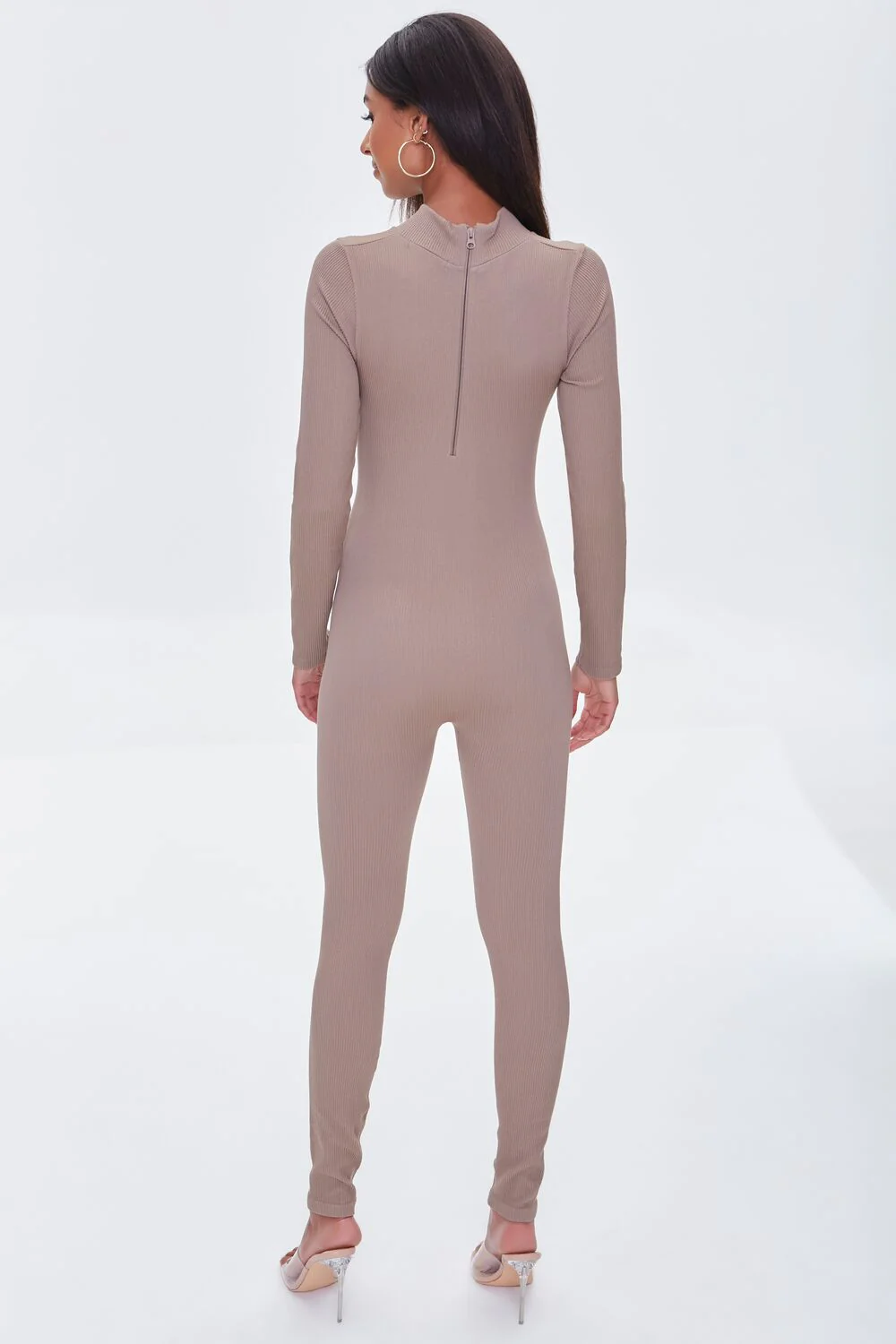 Seamless Mock Neck Jumpsuit - Image 3